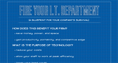 Desktop Screenshot of fireyouritdepartment.com